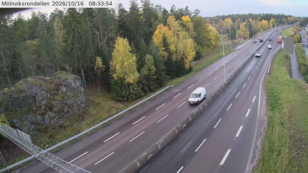 Trafikkamera Mölnviksrondellen