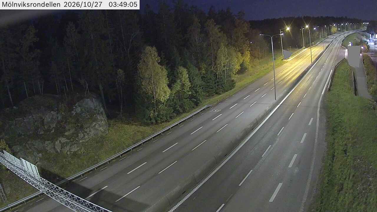 Trafikkamera Mölnviksrondellen