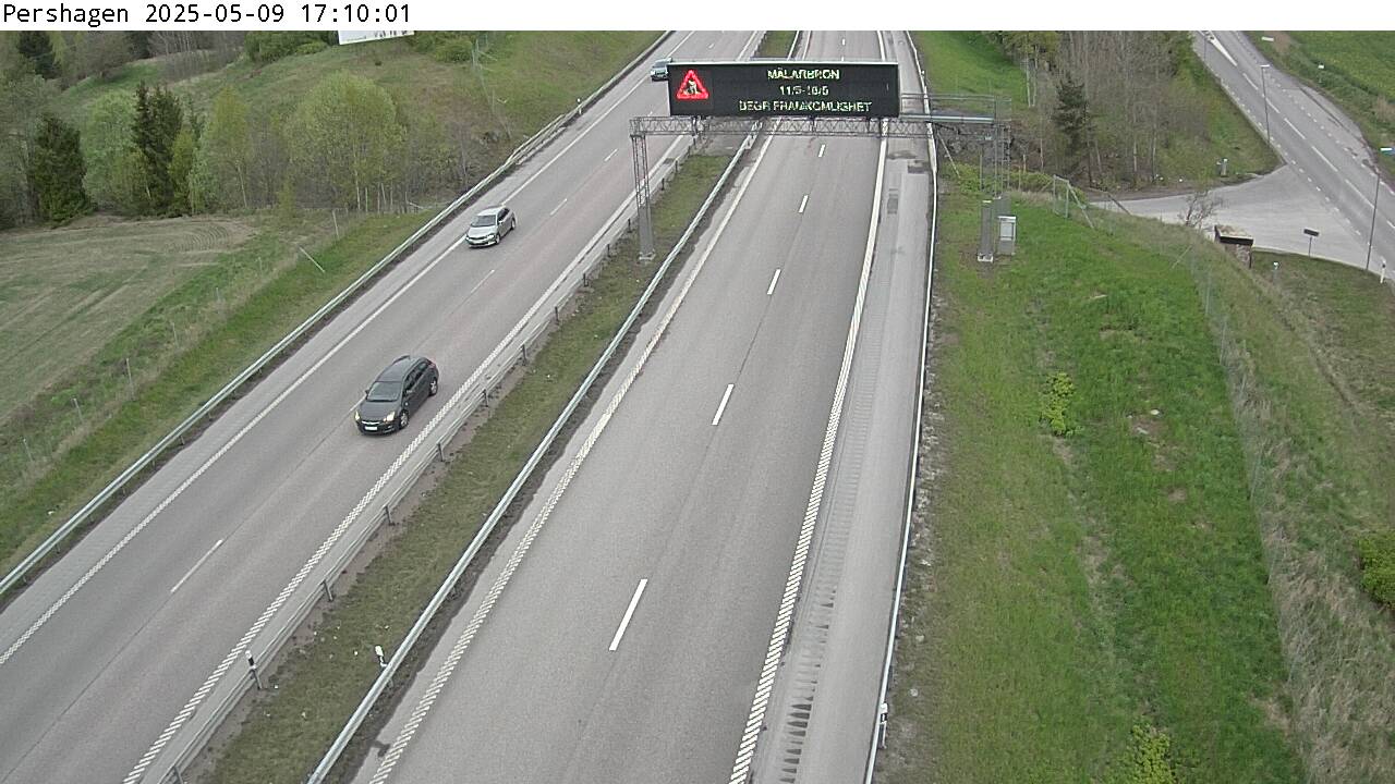 Trafikkamera - E4 Nyköpingsvägen/Pershagen 
