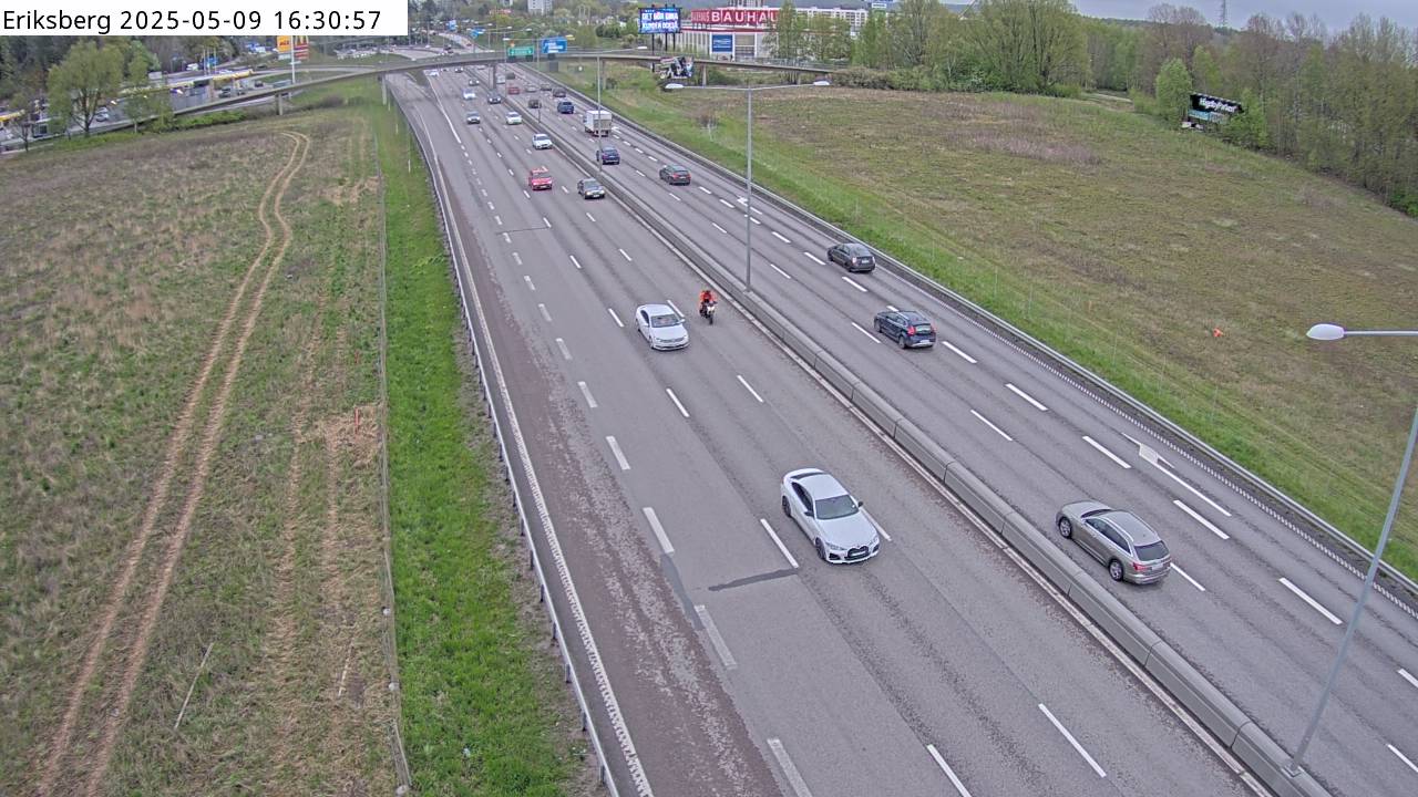 Trafikkamera - Södertäljevägen E4/E20, Eriksberg