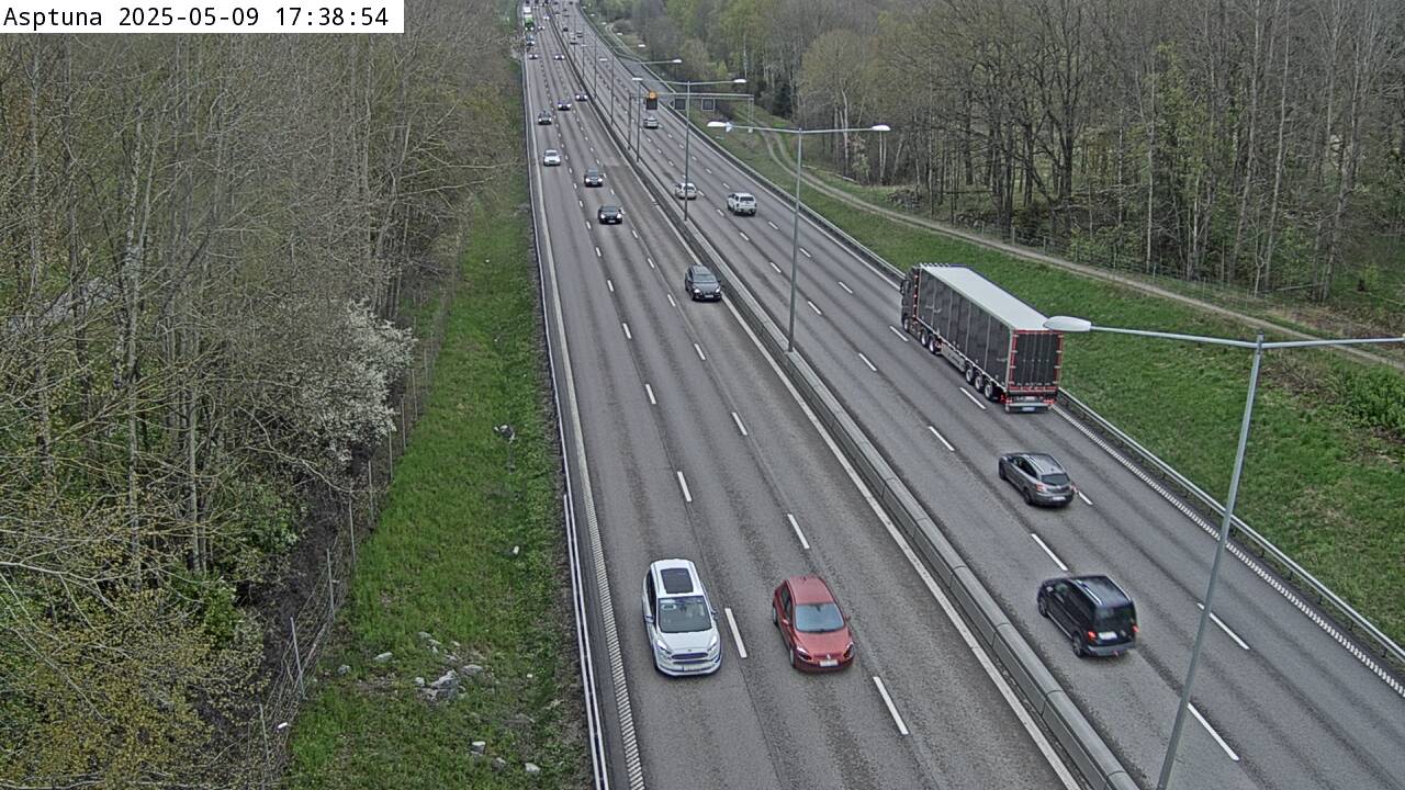 Trafikkamera - Södertäljevägen E4/E20, Asptuna