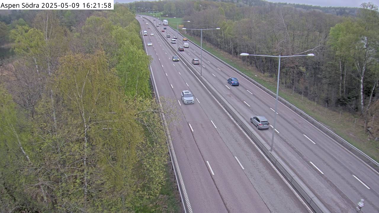 Trafikkamera - Södertäljevägen E4/E20, Aspen N