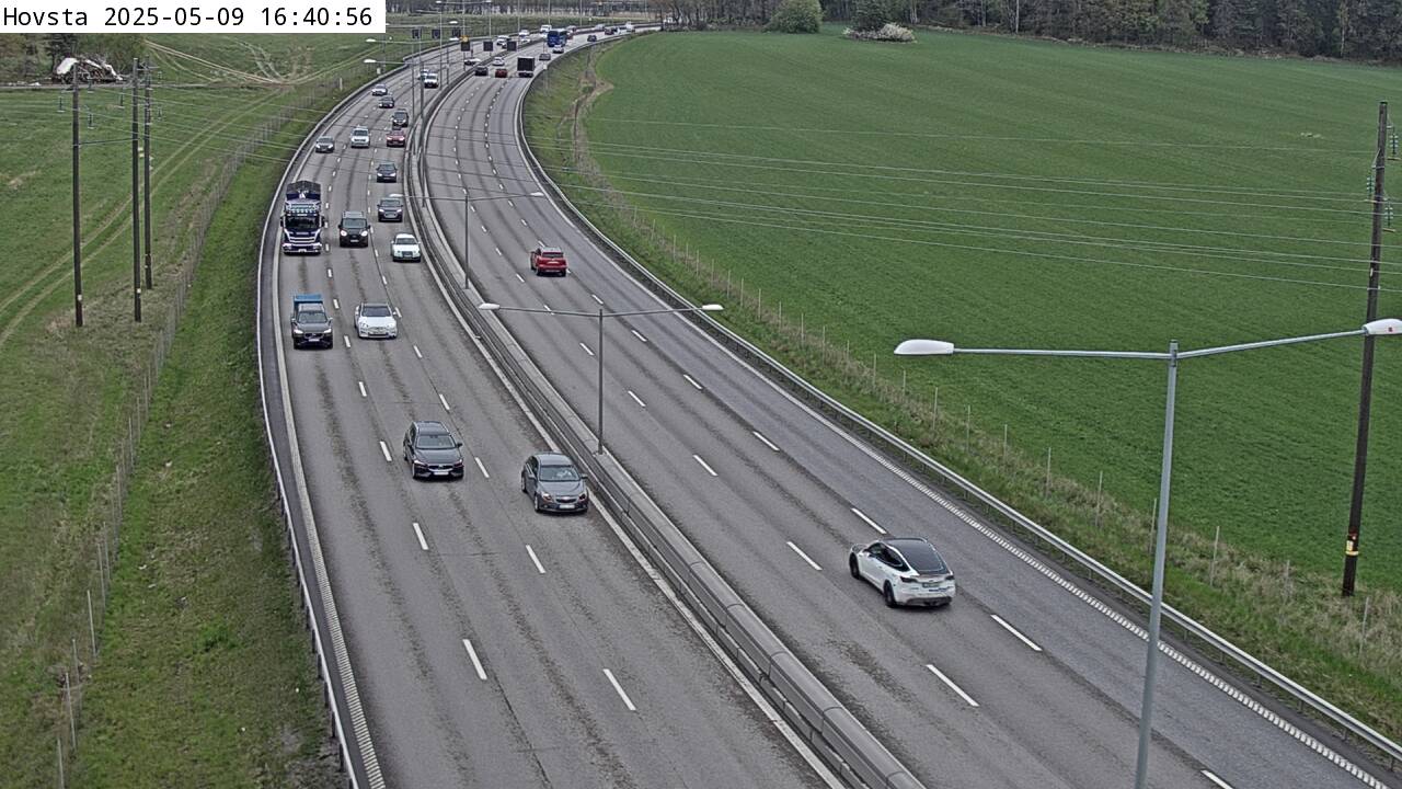 Trafikkamera - Södertäljevägen E4/E20, Hovsta