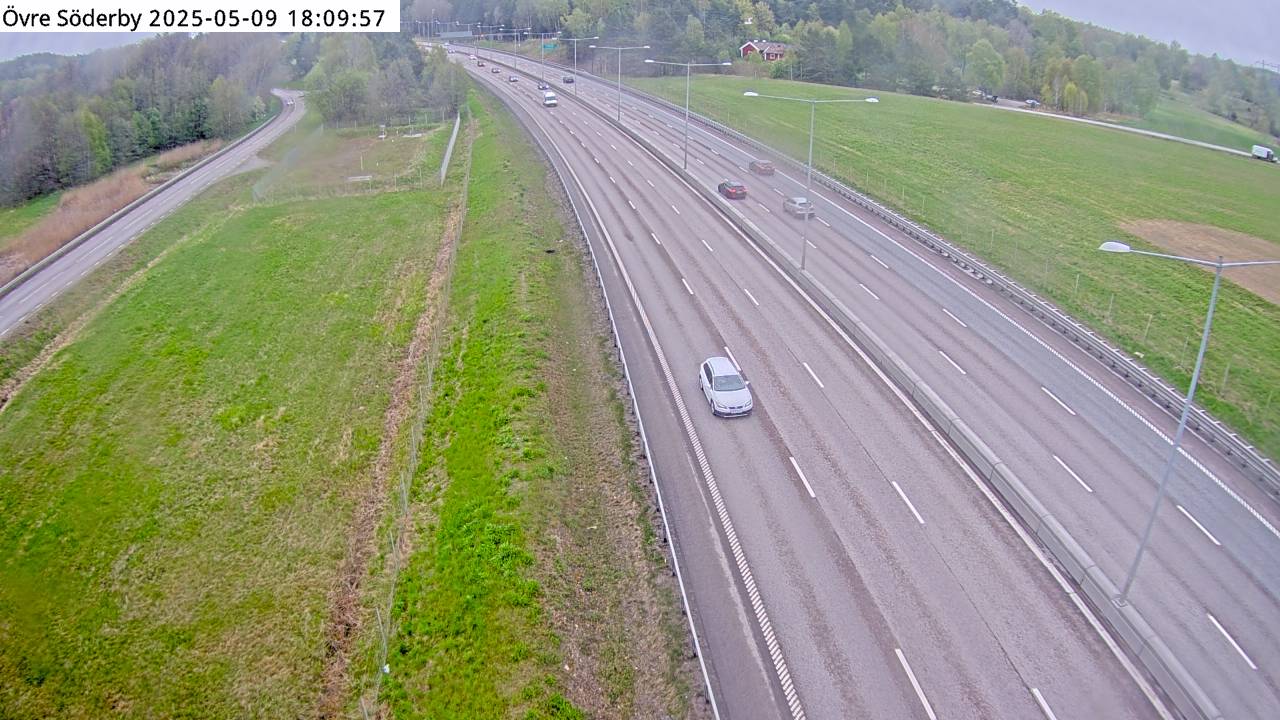 Trafikkamera - Södertäljevägen E4/E20, Övre Söderby