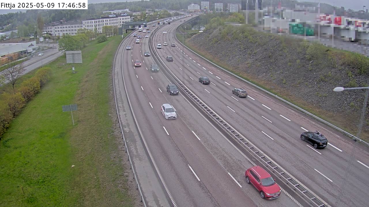 Trafikkamera - Södertäljevägen E4/E20, Fittja
