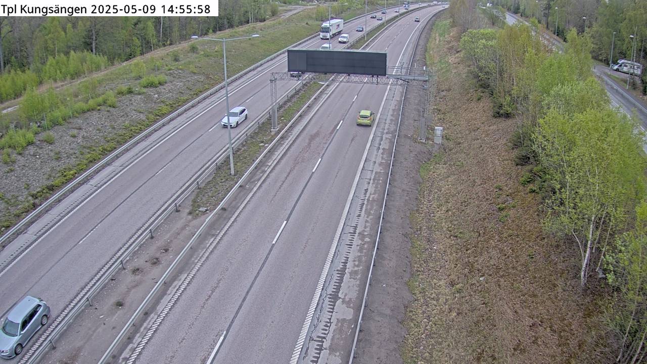 Trafikkamera - Trafikplats Kungsängen