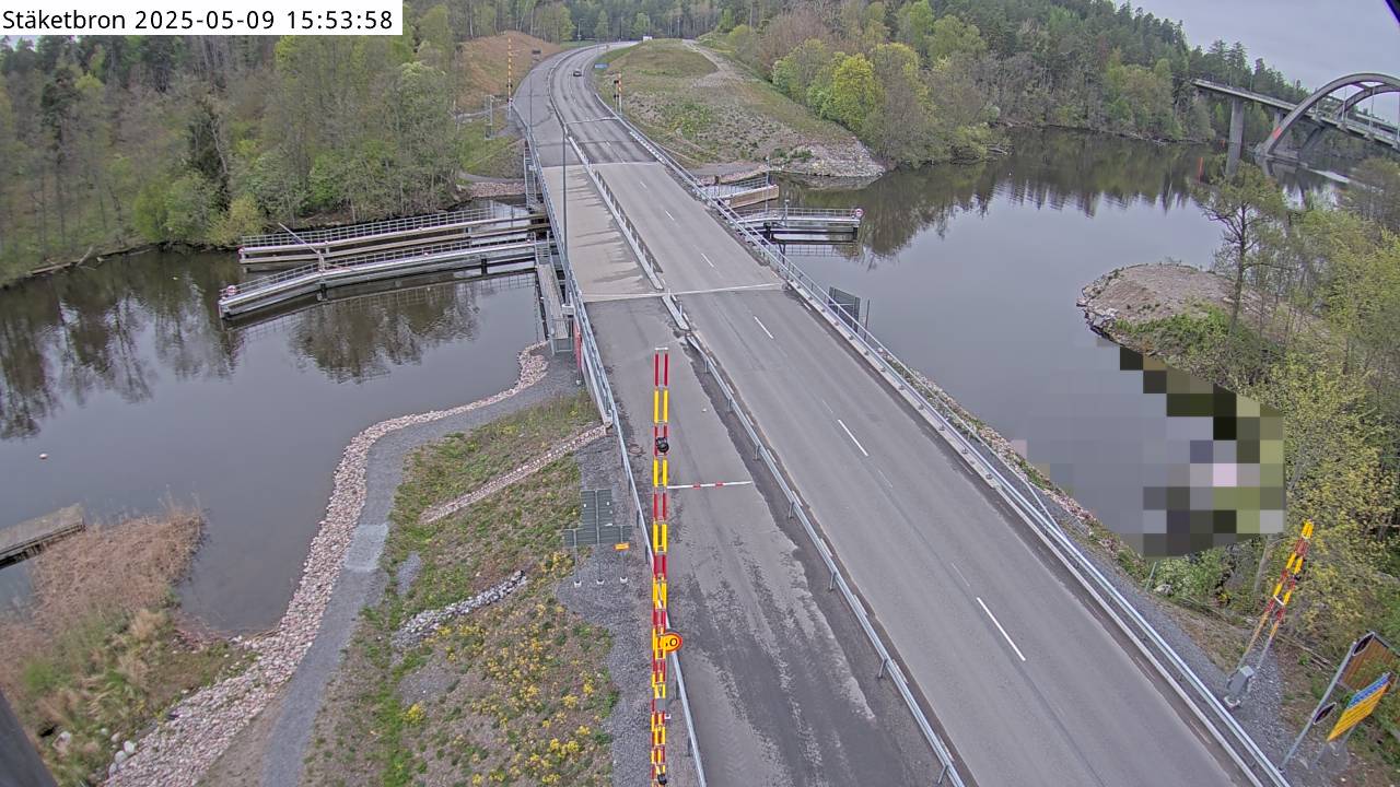 Trafikkamera - Stäketbron öst
