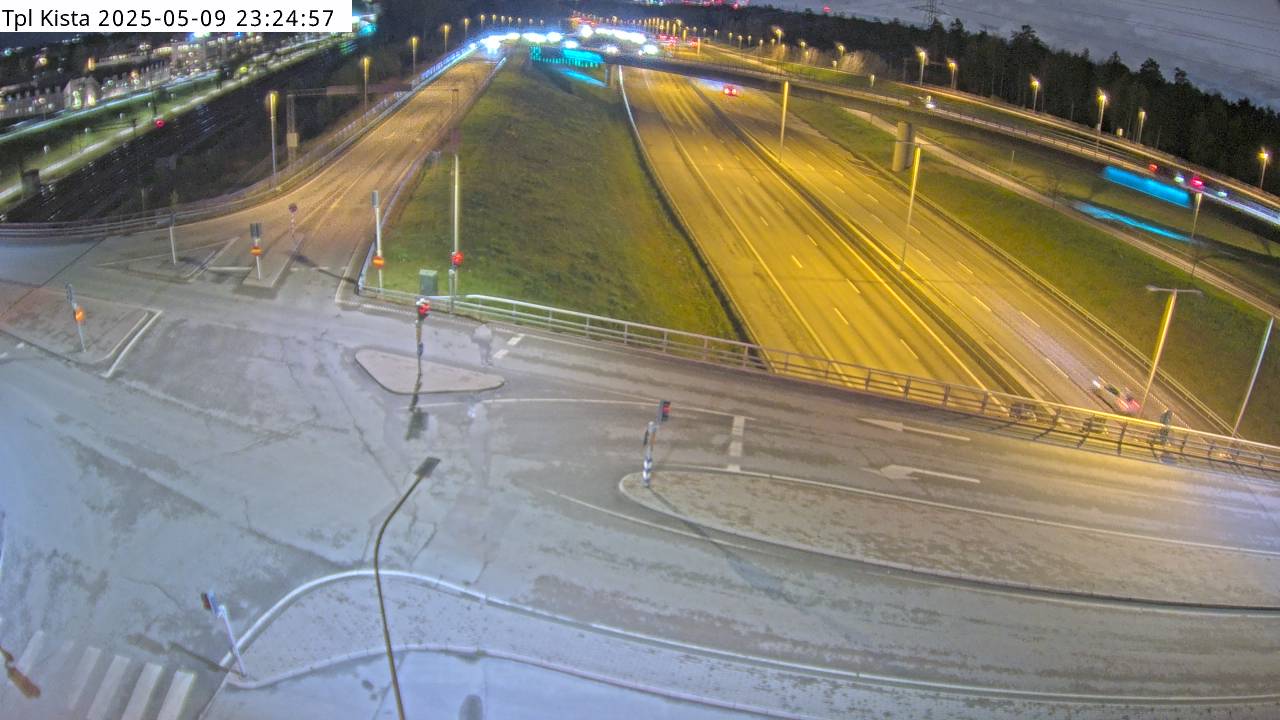 Trafikkamera - Trafikplats Kista.