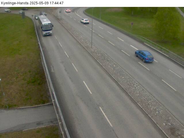 Trafikkamera - Hanstavägen vid Ärvinge mot E18