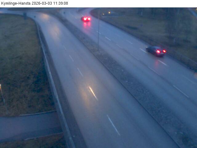 Vägkamera Hanstavägen vid Ärvinge – Rinkeby-Kista stadsdelsområde, Stockholms kommun, Stockholms län