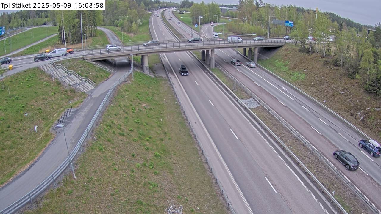 Trafikkamera - Trafikplats Stäket