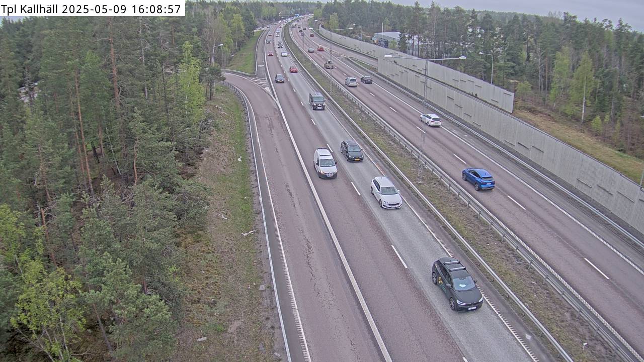 Trafikkamera - Trafikplats Kallhäll