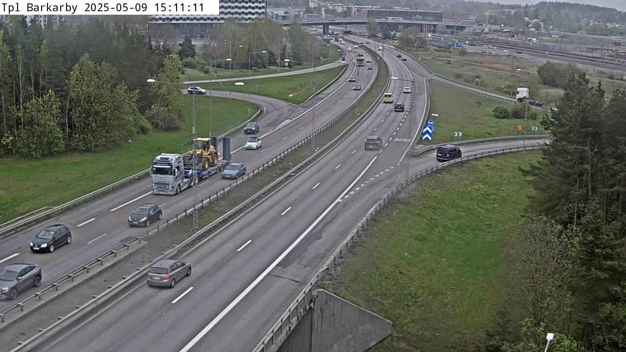 Trafikkamera - Trafikplats Barkarby