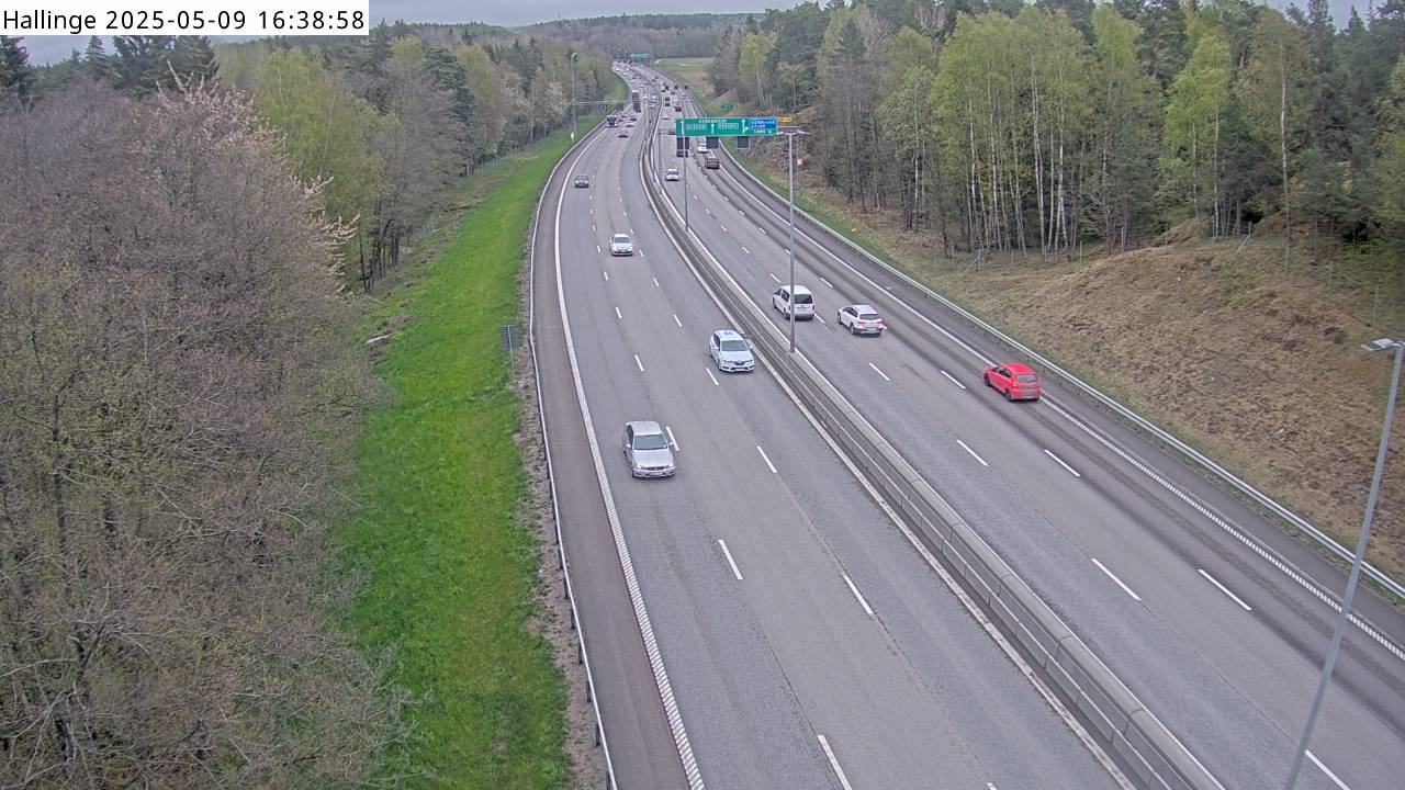 Trafikkamera - Södertäljevägen E4/E20, Hallinge