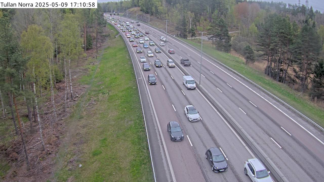 Trafikkamera - Södertäljevägen E4/E20, Tullan norra
