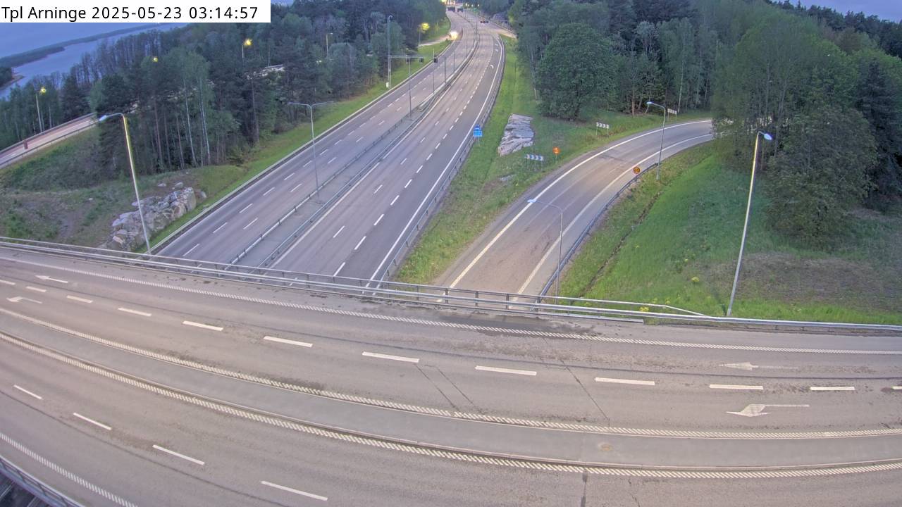 Trafikkamera - Trafikplats Arninge