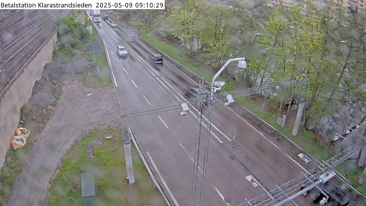 Trafikkamera - Klarastrandsleden, Betalstationen