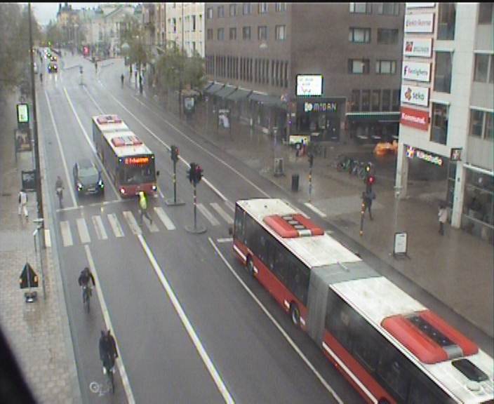Trafikkamera - Odengatan - Sveavägen, mot Odenplan