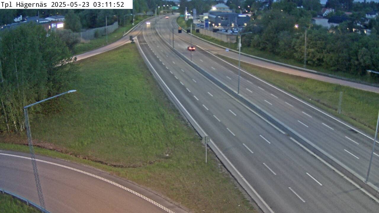 Trafikkamera -  Trafikplats Hägernäs