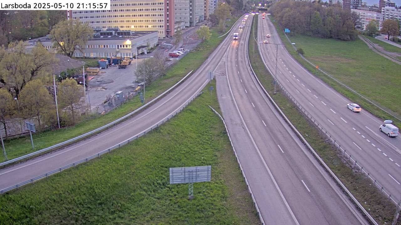 Trafikkamera - Nynäsvägen, Trafikplats Larsboda