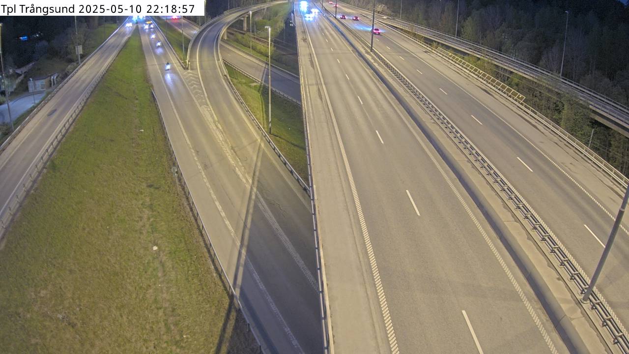 Trafikkamera - Nynäsvägen, Trafikplats Trångsund