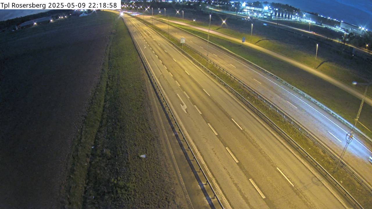 Trafikkamera - Trafikplats Rosersberg.