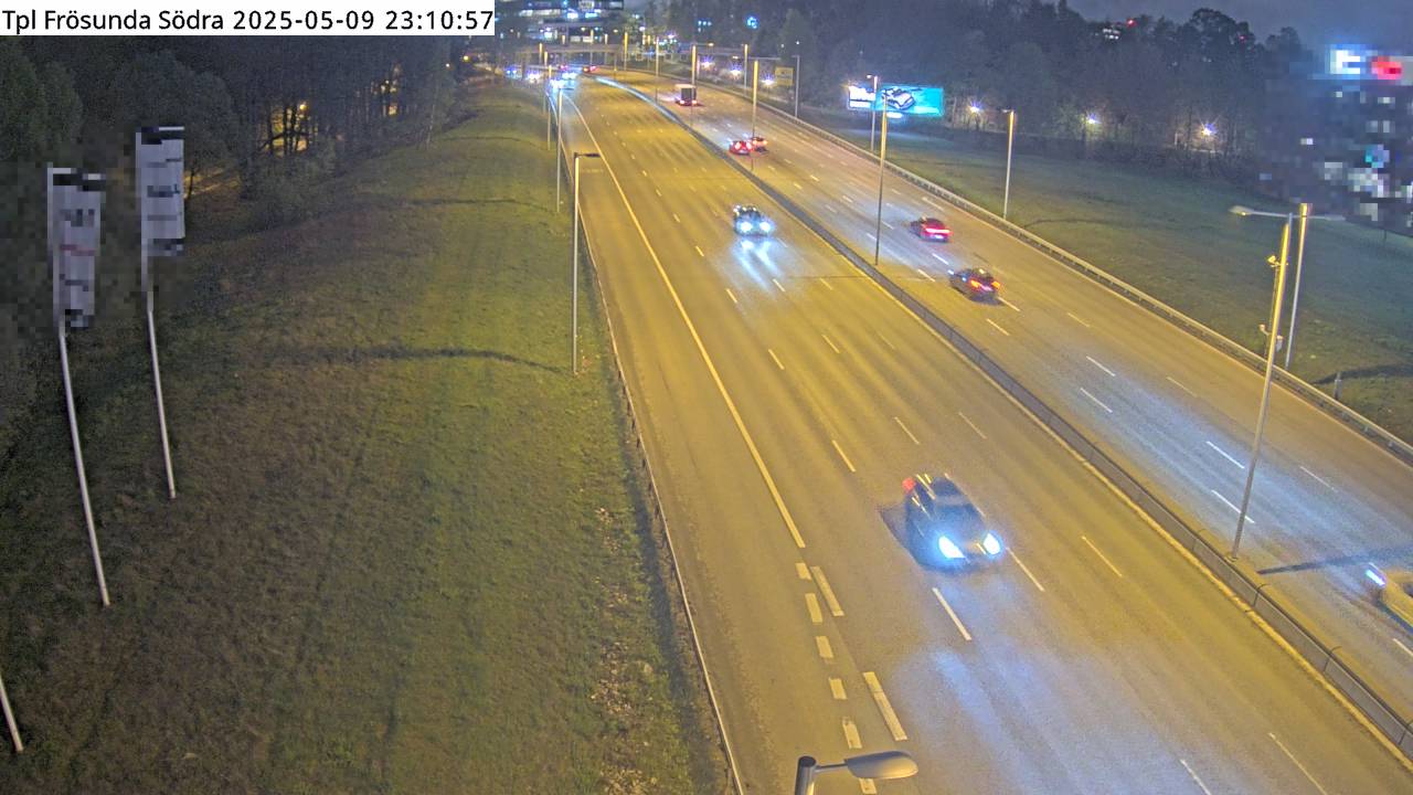 Trafikkamera - Trafikplats Frösunda S.