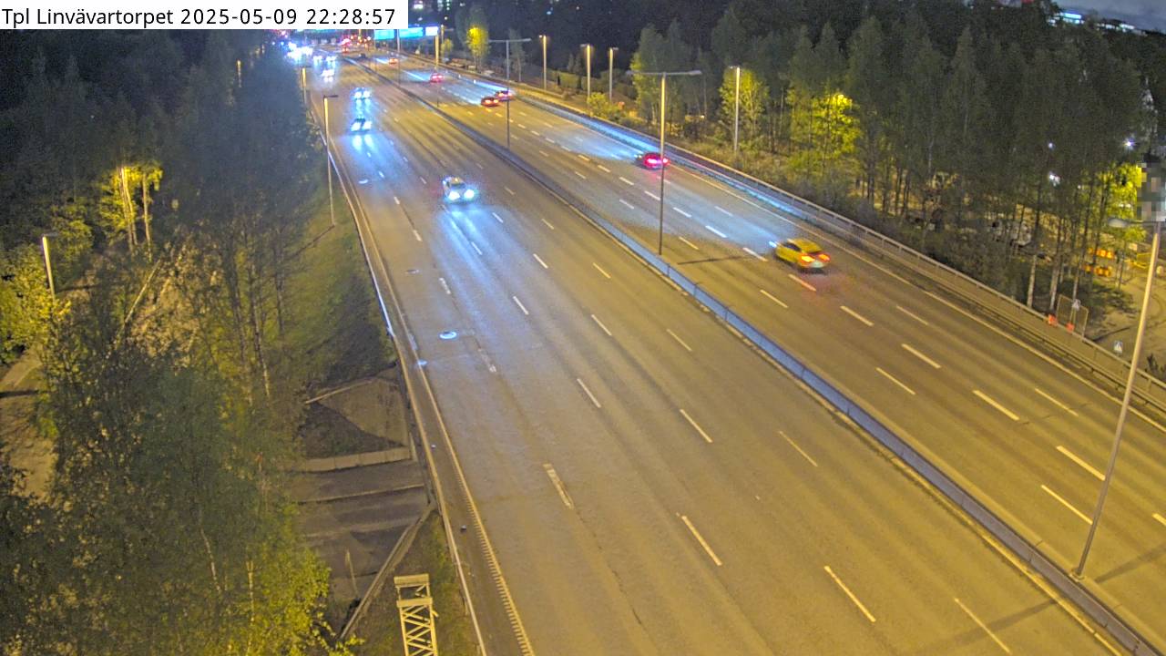 Trafikkamera - Trafikplats Linvävartorpet
