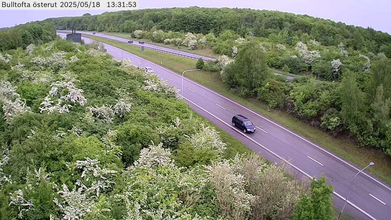 Trafikkamera - Trafikplats Bulltofta, österut 