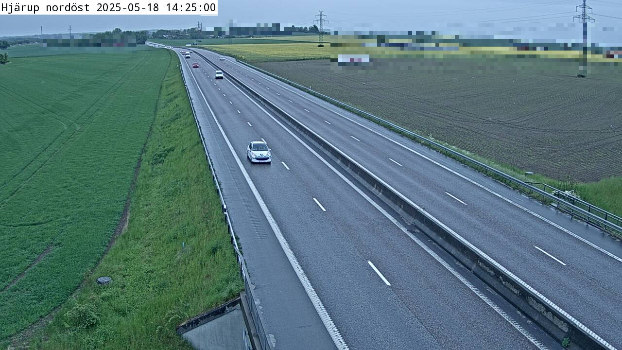 Trafikkamera - Hjärup Nordöst