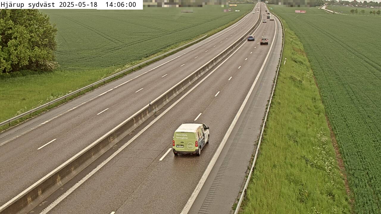 Trafikkamera - Hjärup Sydväst
