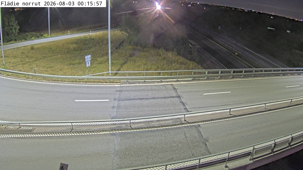 Flädie norrut