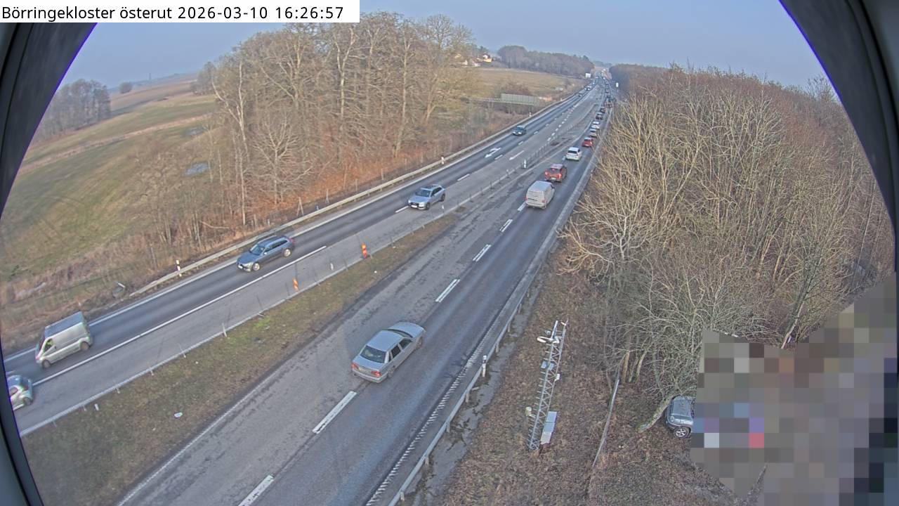 Börringekloster österut