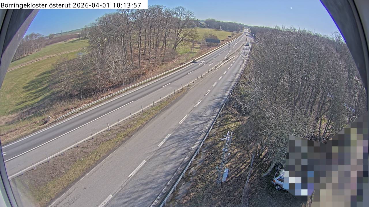 Börringekloster österut