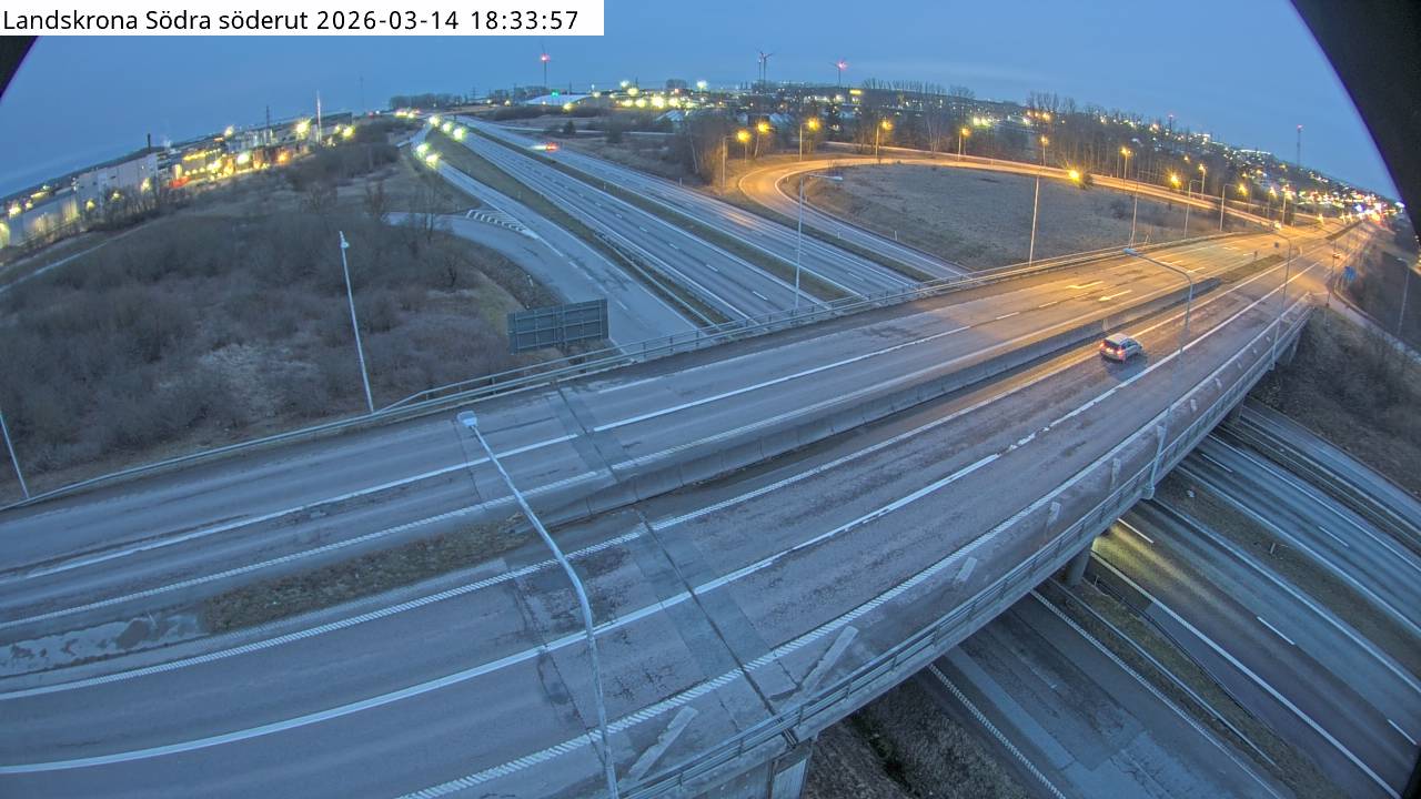 Landskrona Södra söderut