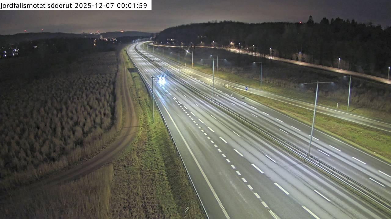 Jordfallsmotet söderut