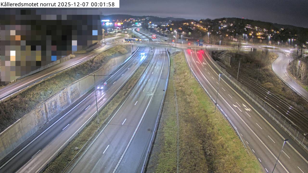 Kålleredsmotet norrut