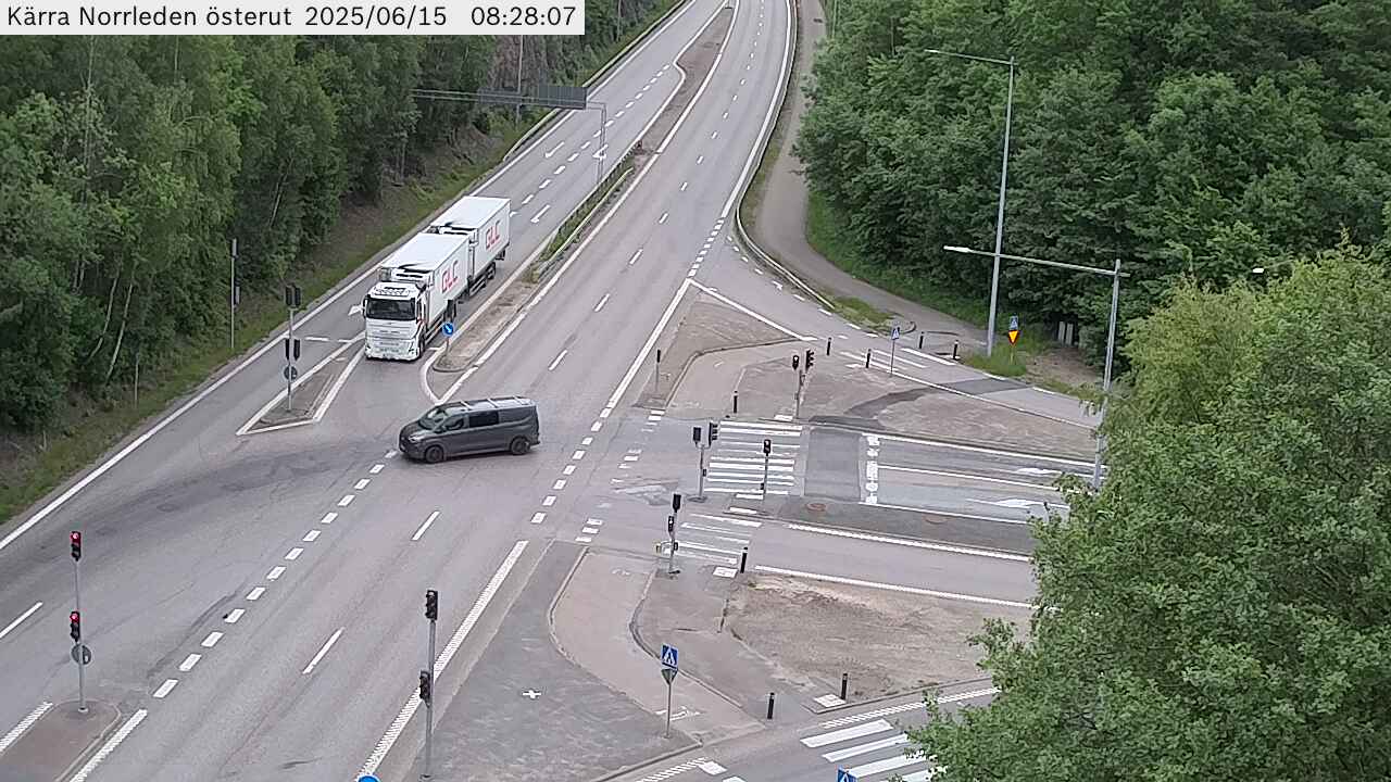 Trafikkamera - Kärra Norrleden österut