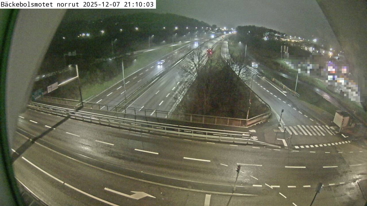 Bäckebolsmotet norrut