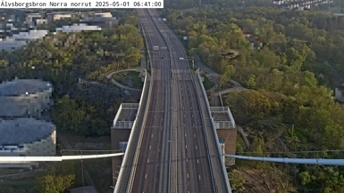 Älvsborgsbron N (N) mot Hisingen