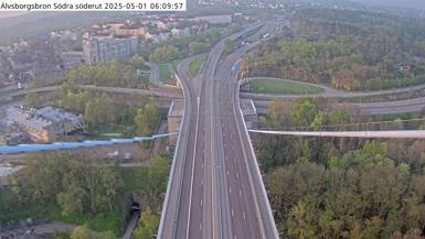 Älvsborgsbron S (S) mot Frölunda