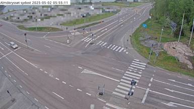 Väg 160 Almökrysset (SO) mot Tjörnbron