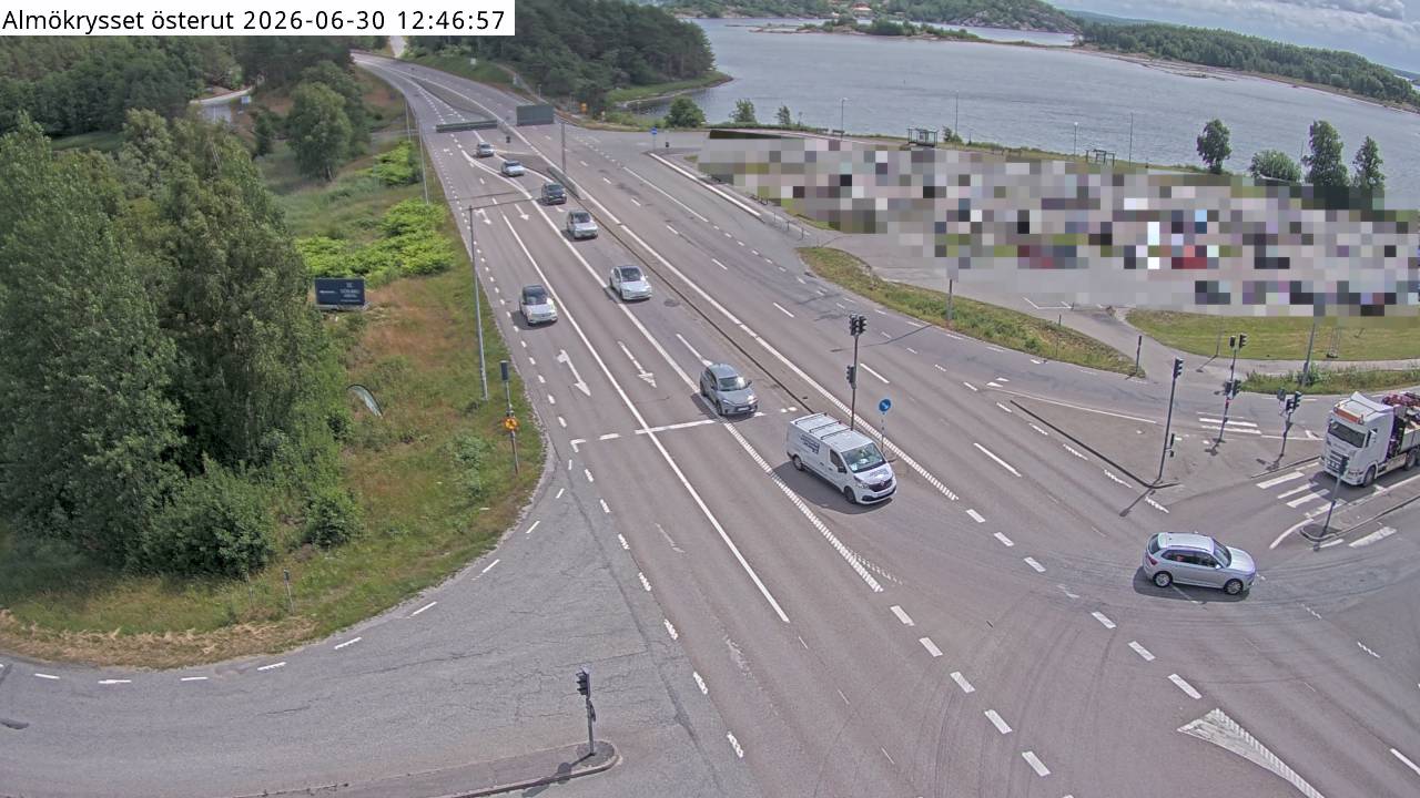 Almökrysset österut