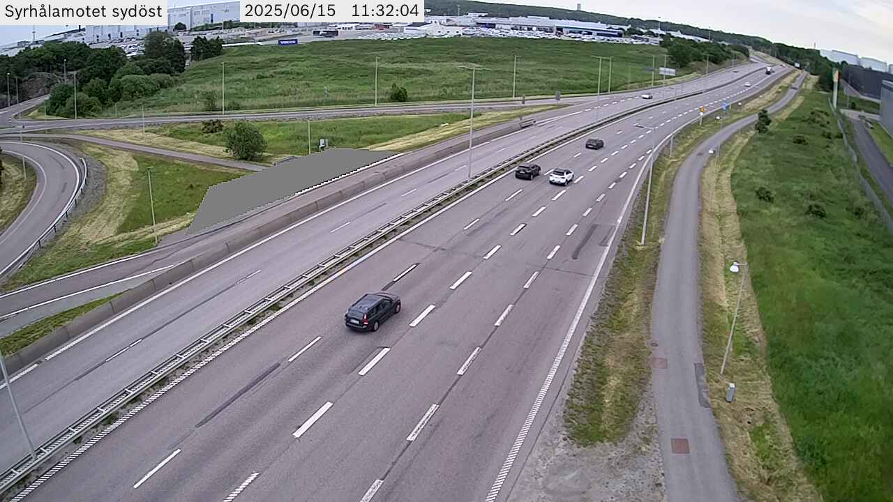 Trafikkamera - Syrhålamotet sydöst