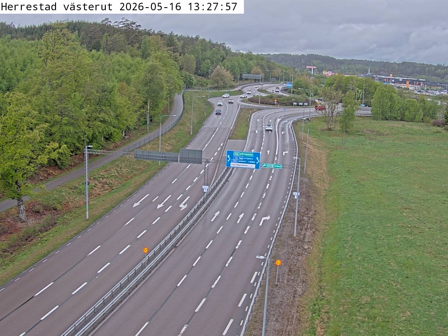 Herrestad västerut