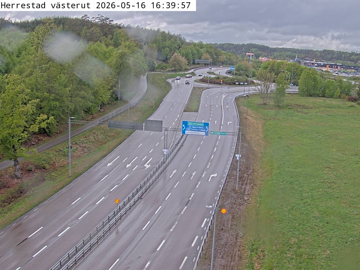 Herrestad västerut