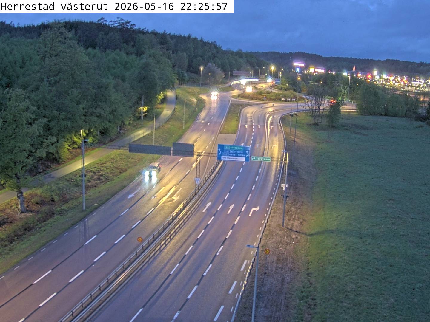 Herrestad västerut