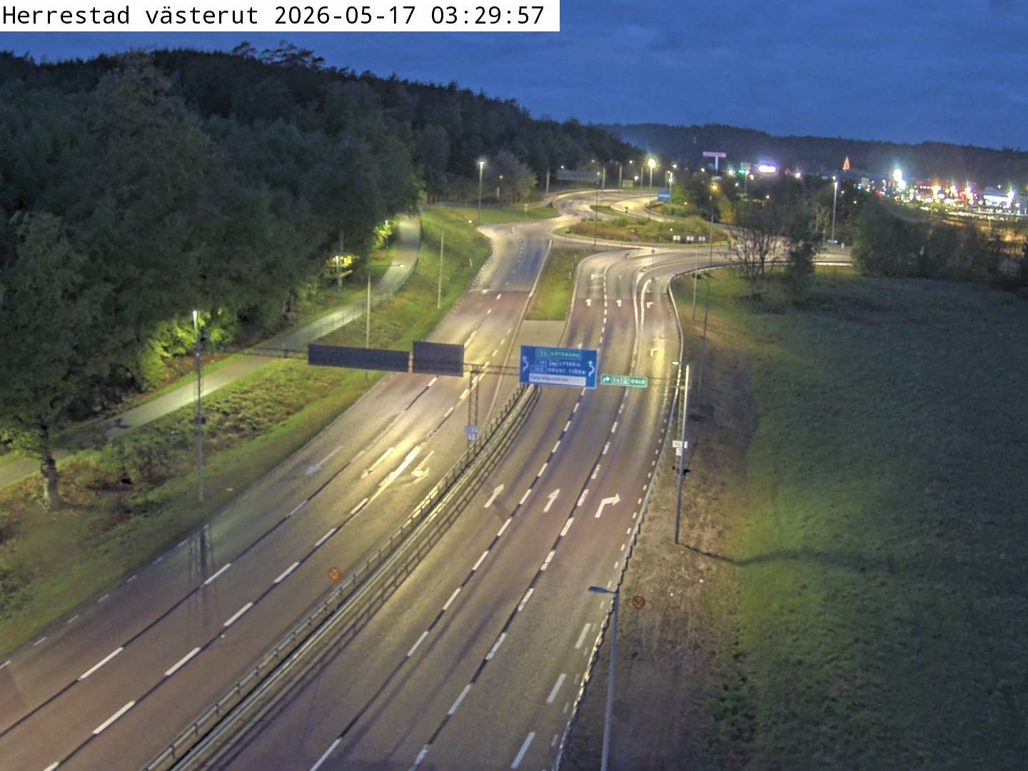 Herrestad västerut