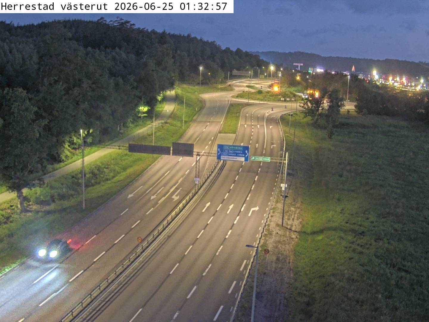 Herrestad västerut