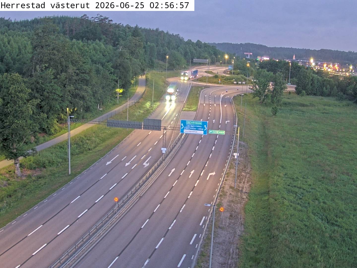 Herrestad västerut